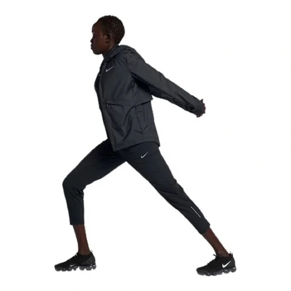 Nike  Women's Essential Running Pants, Black, size Large - Picture 1 of 16